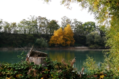 Kies und Sand umweltschonend Kiesgrube Baggersee Leimig Rheinland Koblenz St Sebastian